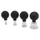 thumbnail image 2 of Juego de ventosas de vidrio de 4 Uds., bolas de silicona negras para masaje, ventosas de vacío para la piel del rostro, 2 of 5