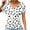 #9-Floral, variant on Rvkxad Summer Shirts for Women Casual Soft V Neck Raglan Short Sleeve Shirts Floral Print Ruched Loose Flowy Basic Business Tees Blouses Tops Gifts for Mom S