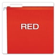 thumbnail image 2 of Pendaflex Reinforced 2" Extra Capacity Hanging Folders, 1/5 Tab, Letter, Red, 25/Box -PFX4152X2RED, 2 of 7