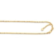 thumbnail image 2 of JewelStop 14k Yellow Gold 1.5 mm Adjustable Sparkle Chain 22" w/Lobster Claw Clasp, 2 of 6