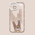 thumbnail image 1 of Funda de silicona suave con dibujo de ratón y gato para iPhone, carcasa transparente para modelos 14 Pro Max, 13, 12, 11 Mini, XR, XS, X, 8, 7, 6, 6S Plus, SE 2020 Fivean unisex, 1 of 2