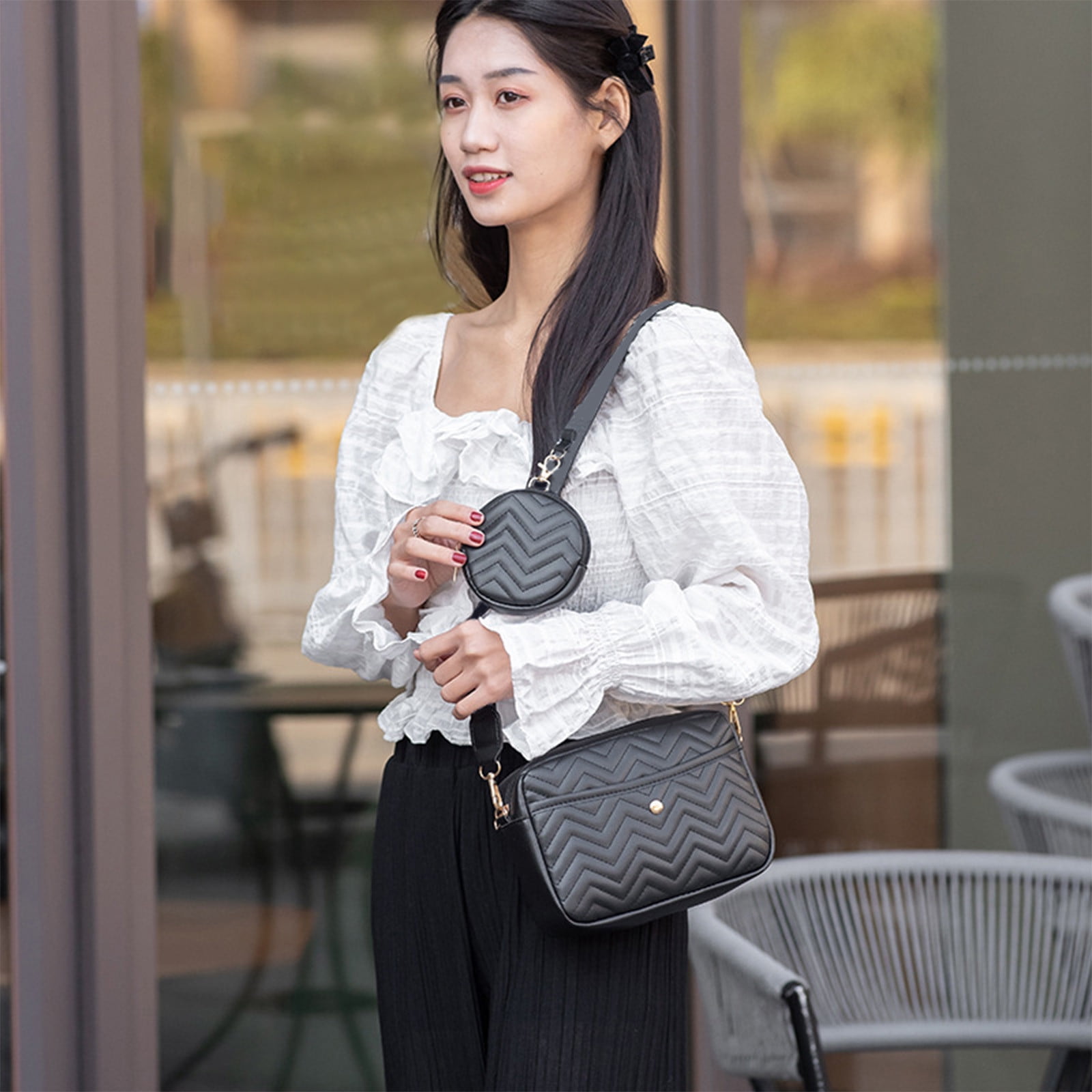 JilgTeok Packs Small Crossbody Bag with Coin Purse Pouch Fashion Casual  Bag Shoulder Bag Handbag Messenger Bag for Women Travel Daily Use Clearance