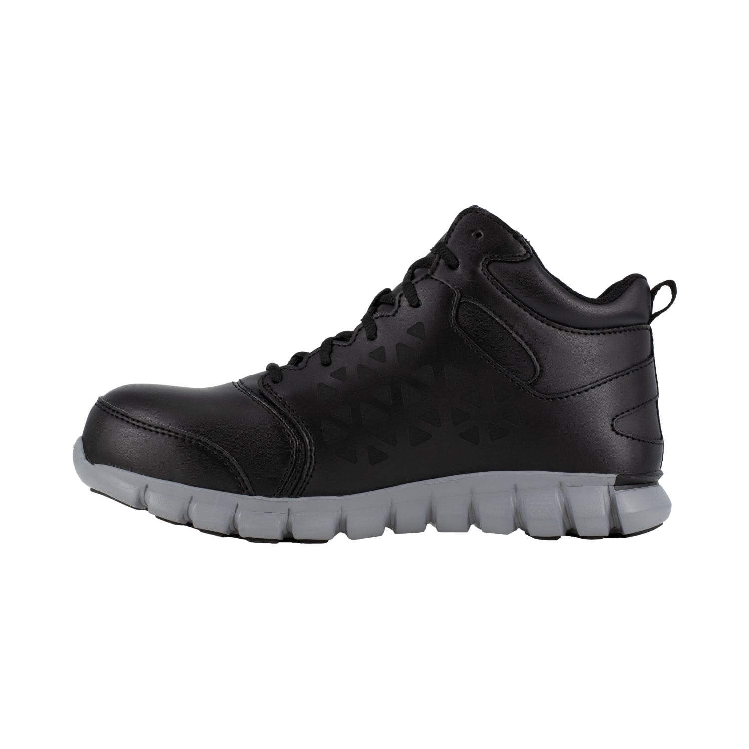Reebok Work‎ Shoes Mens Size 8.5 Wide Black Safety Toe Slip Resistant RB4644 Male Reebok Work Men main image 2