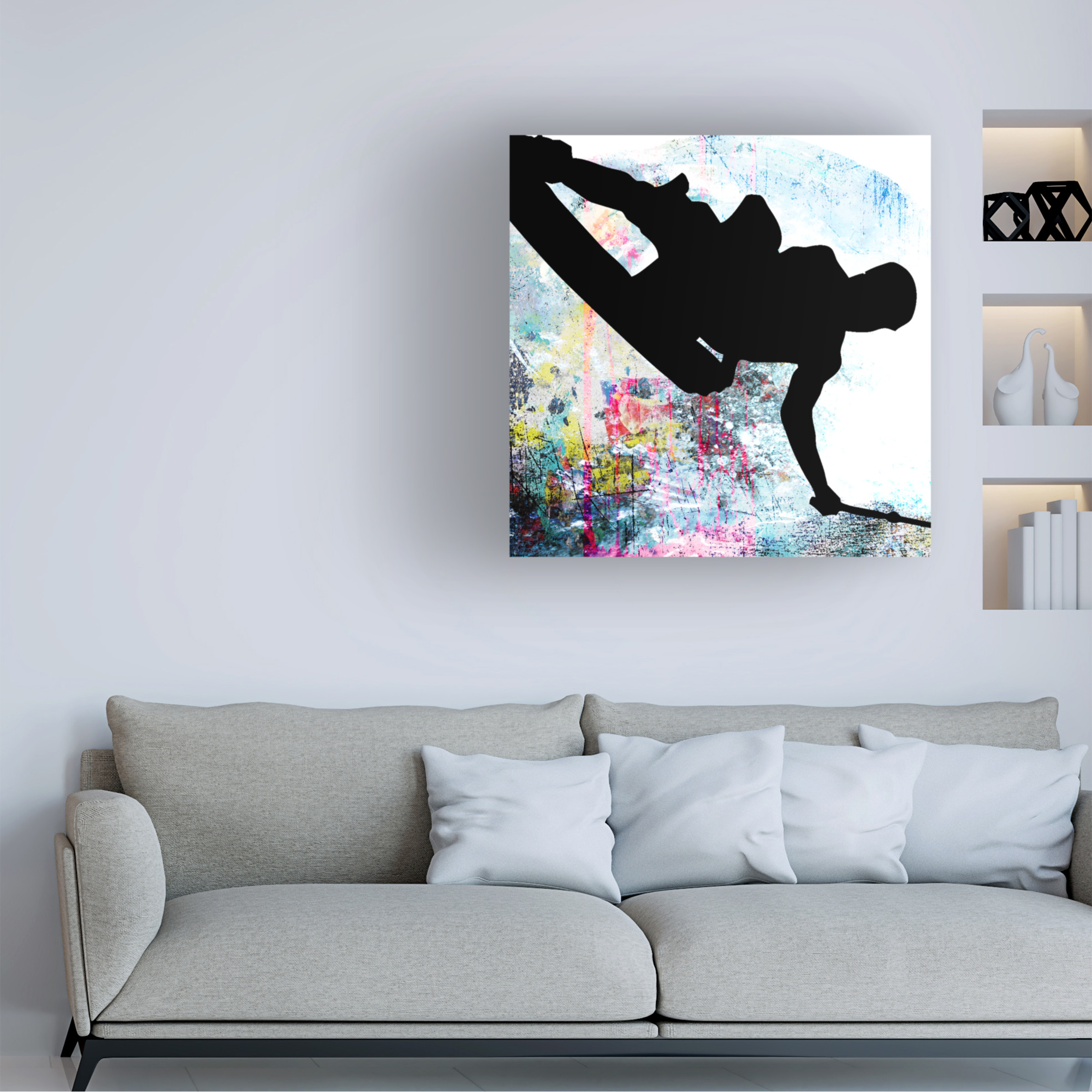 LightBoxJournal 'Extreme Wakeboard 4' Canvas Art