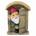 thumbnail image 2 of Design Toscano QL4281 Knothole Gnome Welcome Tree Outdoor Garden Resin Sculpture, 2 of 5