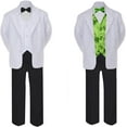 thumbnail image 2 of New Boys Satin Vest only Baby Toddler Formal Party Boy Suit Tuxedo 23 Color S-7, 2 of 3