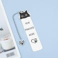 thumbnail image 2 of Cat gifts for cat lovers, bookmarks for women who love to read, Halloween bookmarks, cute cat book accessories you have here for book lovers, book gifts for book lovers, 2 of 4