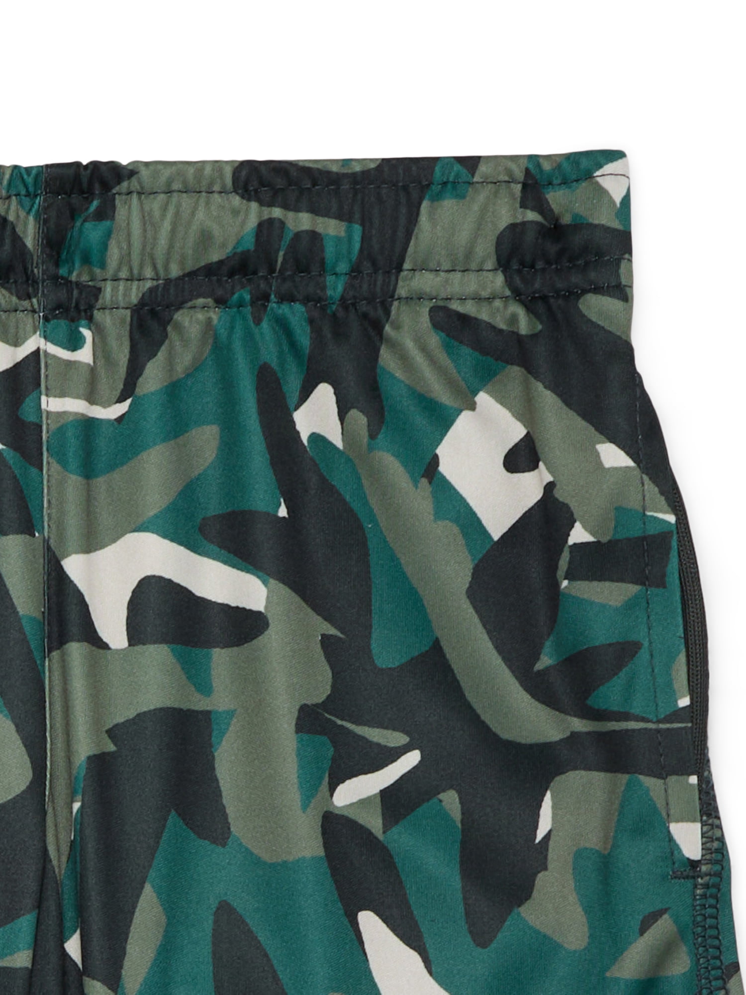 Athletic Works Boys Core Performance Shorts, 2-Pack, Sizes 4-18 & Husky
