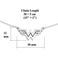 thumbnail image 3 of HAHDAXIA Stainless Steel Superhero Superman Pendant Necklace, 3 of 4