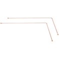 thumbnail image 2 of Copper Dowsing Rods - 99.9% Pure Copper 8PCS Divining Rods Energy Water Witching Detector, 2 of 8