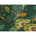 thumbnail image 4 of Ambesonne Floral Quilted Bedspread Set 3 Pcs, Fantasy Colorful Flowers, King Size, Multicolor, 4 of 5
