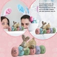 thumbnail image 4 of Injueey Conejo de Pascua Lovely Spring Bunny Figuras de Decoraciones de resina Colgante Ornamento Hogar Suministros festivos Fiesta Kits de decoración para fiestas, 4 of 6