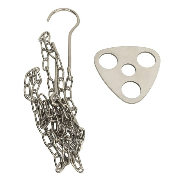 Accesorios de la cadena del tablero del trípode de la parrilla sistema durable portátil del tablero del trípode que acampa para el viaje ANGGREK Otros