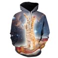 thumbnail image 4 of Sudadera con capucha con estampado de gato estrellado divertido para hombre, sudaderas con capucha para hombre, sudaderas con estampado de gato en 3D, novedad en sudaderas, regalos de Navidad para niñ, 4 of 5