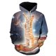 thumbnail image 4 of Sudadera con capucha con estampado de gato estrellado divertido para hombre, sudaderas con capucha para hombre, sudaderas con estampado de gato en 3D, novedad en sudaderas, regalos de Navidad para niñ, 4 of 5