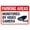 Warning Sign 3, variant on Parking Areas Monitored by Video Camera Sign 8"x12" - Caution Security Tin - For Street Business Parking Lot