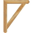 thumbnail image 3 of Ekena Millwork 4"W x 30"D x 38"H Traditional Craftsman Rough Sawn Bracket, Western Red Cedar, 3 of 4