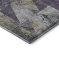 thumbnail image 3 of Addison Rugs Mayfield Premium Machine Washable Transitional Geometric Purple Rectangle Rug, 10' x 14', 3 of 7