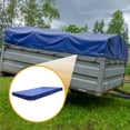 thumbnail image 3 of Unique Bargains 1 Pc 208x114x13cm Universal Trailer Tarpaulin with Tarpaulin Rope 420D Oxford Cloth Blue, 3 of 7