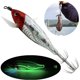 thumbnail image 3 of (Con Video) 5.5g Camarones Horizontales Luminosos Egi Camarones Camarones Vientre Cebo Falso Al Por Mayor Gancho Explosivo Gancho Calamar Cebo Duro para Camarones (Estilo G), 3 of 9