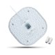 thumbnail image 2 of Panel de luz LED circular de 12 W, 18 W, 24 W y 36 W, SMD, para techo, cuadrado, CA de 220 V, 230 V y 240 V, 2 of 5