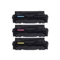 thumbnail image 1 of PrinterDash Replacement for Color LaserJet Enterprise M455/M480/PRO M454/M479 Series TAA Toner Cartridge Combo Pack (C/M/Y) (NO. 414A) (W203CCMY) - (W/OEM Chip), 1 of 8