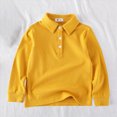thumbnail image 2 of 12-18 Months Toddler Boys Long Sleeve Classic Oxford Dress Shirts Kids Casual Button Collared Shirt for 12 18 24 Months 2T 3T 4T 5T 6T 7T Toddler Kids Fall Winter Clothes Tops, 2 of 9