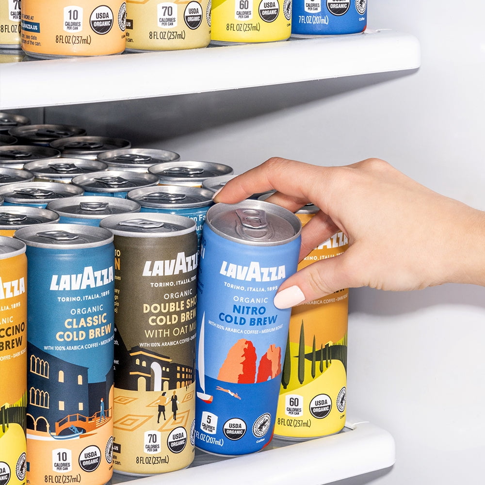 Lavazza Organic Cold Brew Coffee Variety Pack of 12 Count Balanced