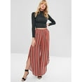 thumbnail image 4 of Wenseny Womens Knitted Shirt Long Sleeve Shirt Pull Over Crop Top Black S, 4 of 5