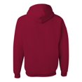 thumbnail image 2 of Jerzees 8 oz. NuBlendÂ® Fleece Pullover Hood (996) Cardinal, 5XL, 2 of 2