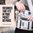 thumbnail image 2 of Wipe That Tush Flushable Wipes - Fragrance-Free - 12 Packs of 10 Individually Wrapped Wipes, 120 Total, 2 of 7