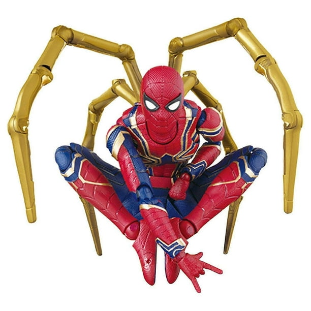 Multiple Postures Action Figurine Exquisite Workmanship High Simulated Fashion Spider Man Figurine
