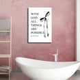 thumbnail image 5 of Coquette Black Bow Poster Bible Wall Art Decor  Bow Bathroom Decor Bow Wall Art Bow Room Decor Aesthetic Living Room Bathroom Decor Trendy Gifts, 5 of 8