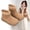 Khaki, variant on Bnwani Girls Boots Short Fleece Lined Velvet Booties