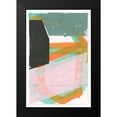 thumbnail image 2 of Cartissi 13x18 Black Modern Framed Museum Art Print Titled - Gentle Geo I, 2 of 5
