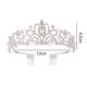 thumbnail image 2 of Tiara coronas para mujeres niñas elegante princesa corona tiaras para mujeres novia boda graduación cumpleaños Halloween Navidad disfraces accesorios para el cabello para mujeres niñas MFZFUKR CPB-CJZ945-1, 2 of 5