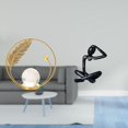 thumbnail image 2 of Estatua de bola de cristal, escultura de hierro, figura de escritorio, pensador, adorno abstracto, ligero y resistente, ideal para la oficina, decorac, 2 of 8