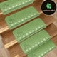 thumbnail image 5 of Peldaños para Escaleras, Alfombrillas Antideslizantes con Franjas Luminosas, Protectores para Escaleras con Respaldo Adhesivo, 55 x 22 cm para Seguridad en el Hogar, 5 of 6