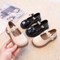 thumbnail image 5 of RotHome Girls Mary Jane Dress Shoes Pearl Strap Ballet Flats Toddler Flower Girl Wedding Party Pumps Comfortable Non-Slip Soft Sole Satin Bow, 5 of 9