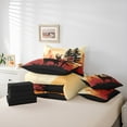 thumbnail image 6 of Homewish Safari Deer 7-Piece Bedding Comforter Set for Children Teens,Jungle Animal King Bedding Sets,Woodland Wildlife Ultra Soft Bed Sheets,Luxury Bedroom Decor,Reversible, 6 of 8