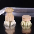 thumbnail image 5 of Long Handle Pot Brush Kitchen Cleaning Brush PET Palm Nanghoid Round Dish Brush Brush Brush, 5 of 7