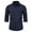 Navy, variant on Clearance,Men's Corduroy Jacket Button Down Shirts Vintage Slim Fit T Shirts Casual Long Sleeve Shacket Jackets with Flap Pockets(Navy,XL)