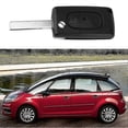 thumbnail image 4 of 3 Button Remote Key Fob Case Shell Cover with Light Symbol Fit For CITROEN C4 PICASSO C5 C6 E2U465, 4 of 5