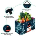 thumbnail image 3 of Snowman Large Capacity Reusable Laundry Bag – Foldable Oxford Cloth Shopping Bag, Cube Organizer, and Beach Bag, 3 of 7