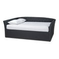 thumbnail image 1 of Baxton Studio Delora Full Size Dark Grey Upholstered Daybed, 1 of 8