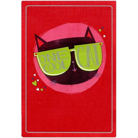 - Designer Greetings Cool Cat: Young Boy Juvenile Valentine's Day Card