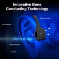 thumbnail image 4 of PYYNA-Bone Conduction Headphones, Wireless Bluetooth Bone Conducting Earbuds, Open Ear Headset with Mic, for Running, Cycling, Yoga-Grey (Almost Like-New), 4 of 4