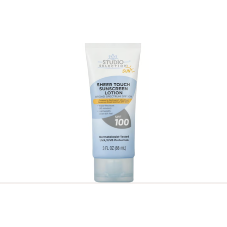 Studio Selection Sheer Touch Sunscreen Lotion Broad Spectrum SPF 100 (3 oz)