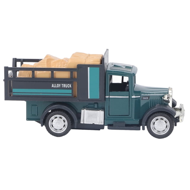 Transporter Model Toy, Miniature Vintage Light Portable 1:32 Transporter Truck Model For Outdoor Type 1,Type 2,Type 3