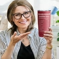 thumbnail image 4 of Grandma Gifts From Grandchildren Gifts For Grandma Birthday Unique From Granddaughter - 20oz Red My Favorite People Call Me Grandma themed Water Cup with Straw and Lip Straw Travel Cup, 4 of 6